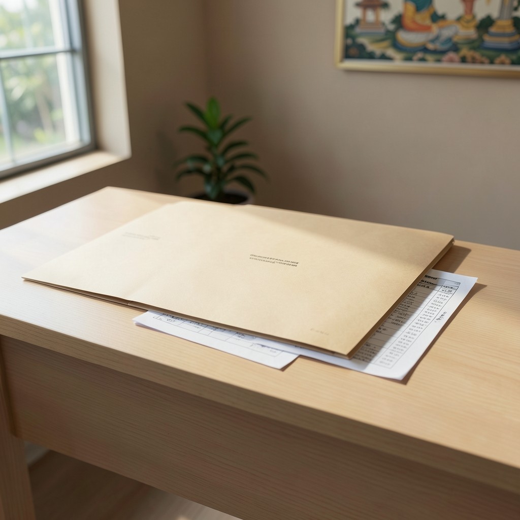 Several hotel property folders with occupancy summary sheets